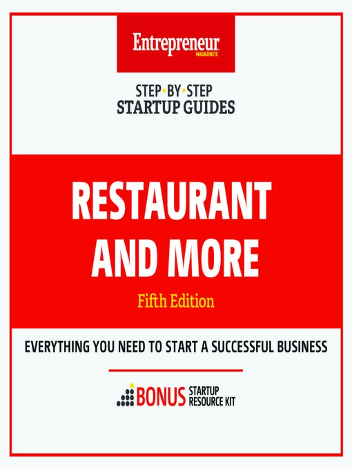 Title details for Restaurant and More by The Staff of Entrepreneur Media - Available